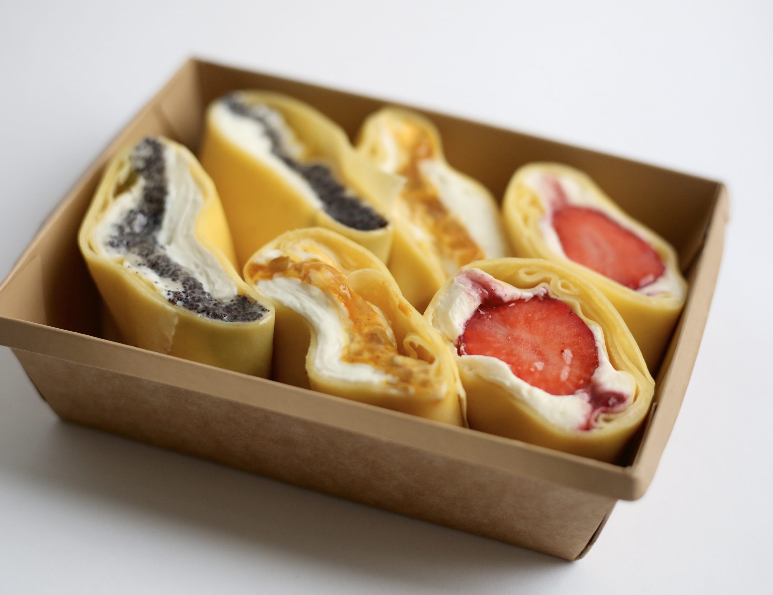 Креп-пломбир с начинками