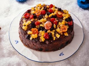 Кекс «Фруткейк» круглый с цукатами