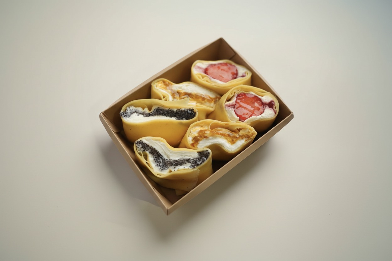 Креп-пломбир с начинками