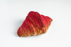 Круассан малина-роза