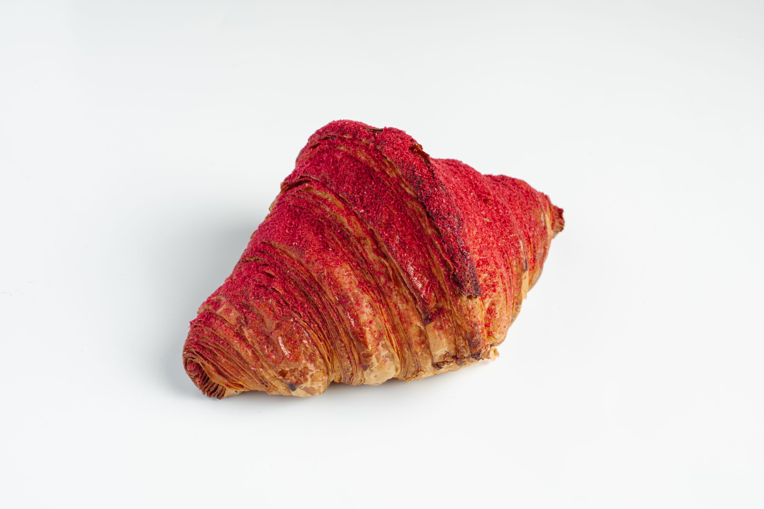 Круассан малина-роза