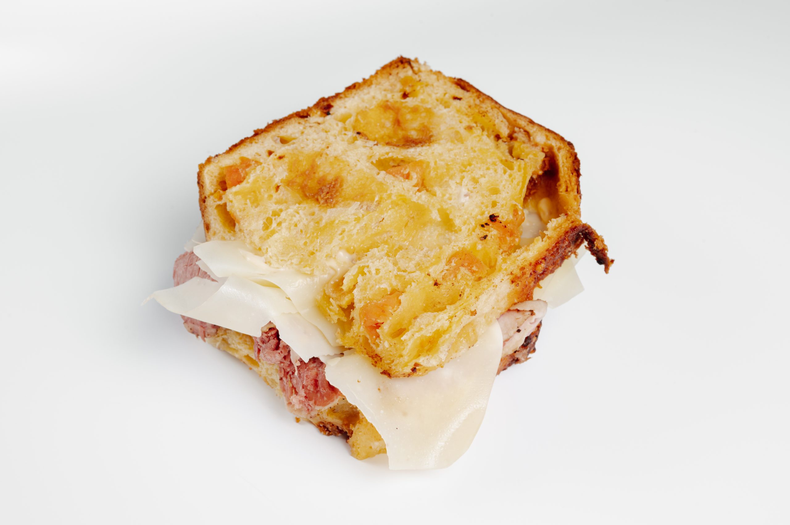 Сэндвич "Нью-Йорк" на панеттоне